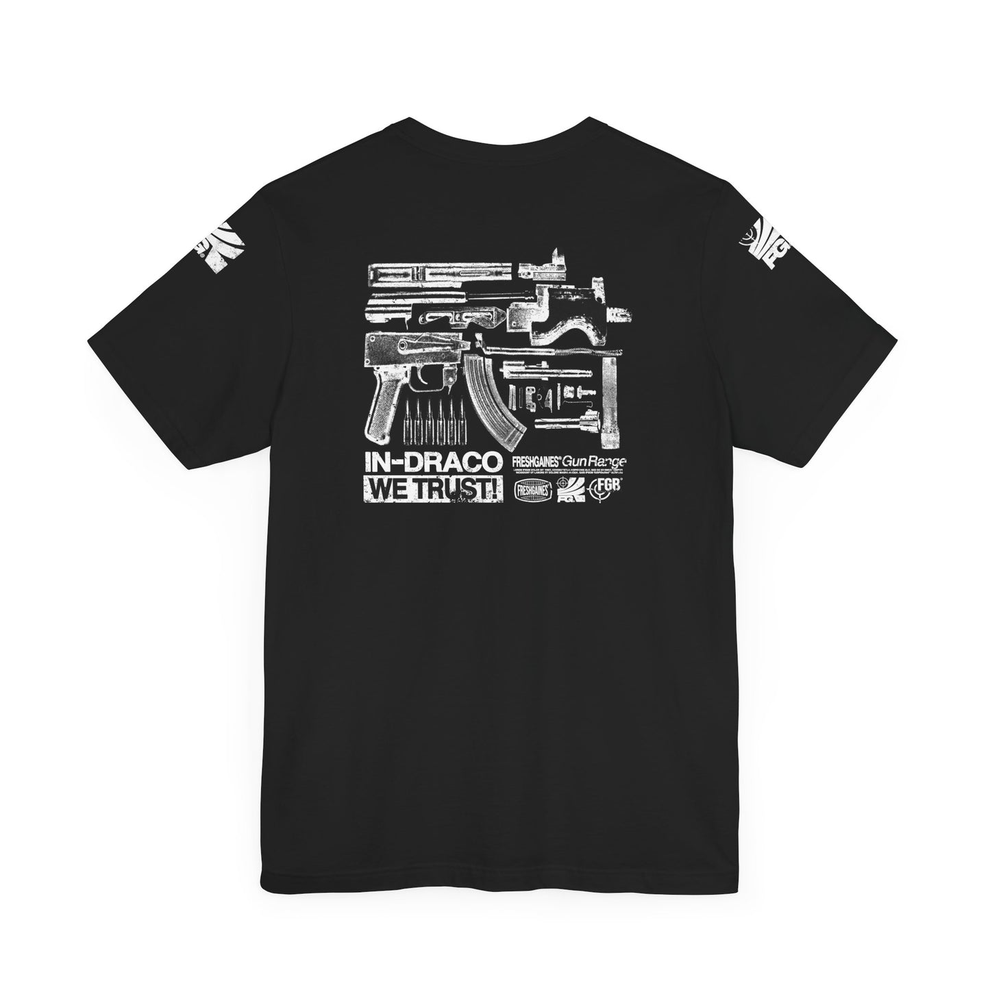 "FreshGaines 'Shut Em Up' Tactical Diagram Tee "