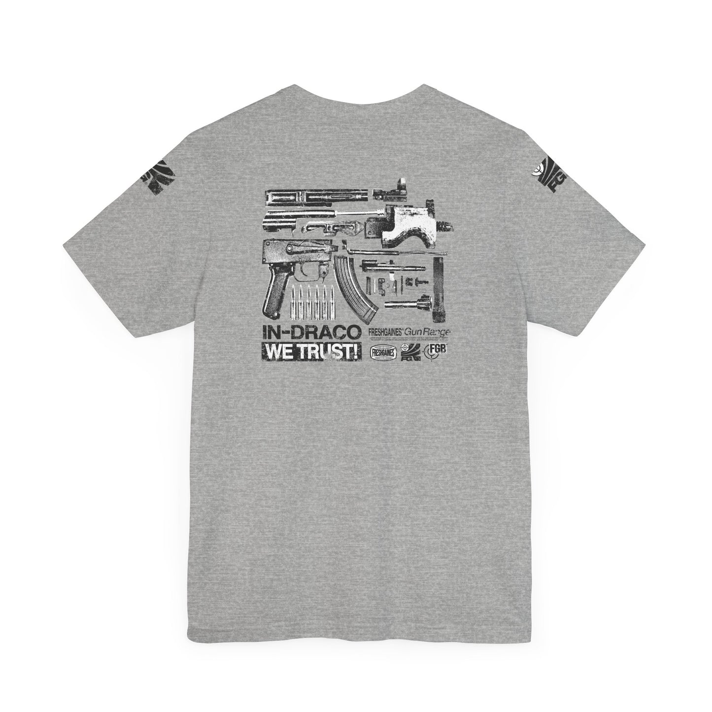 "FreshGaines 'Shut Em Up' Tactical Diagram Tee "