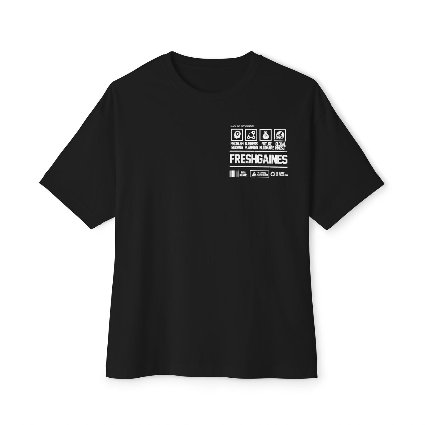 Men's Heavy Oversized Entrepreneur Handling Tee