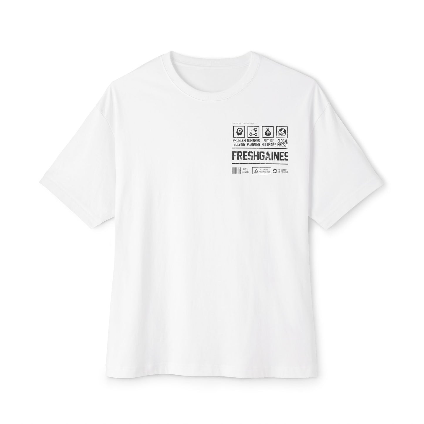 Men's Heavy Oversized Entrepreneur Handling Tee