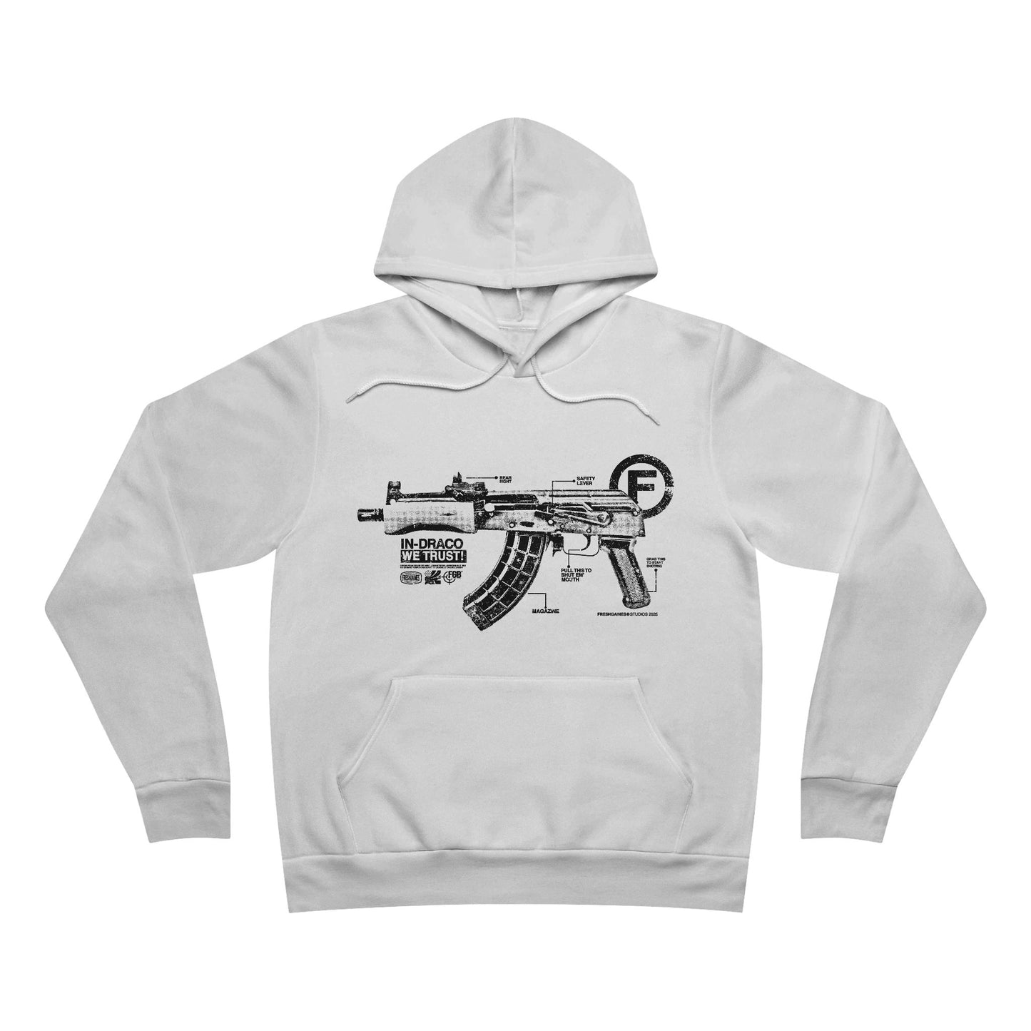 FreshGaines 'Shut Em Up ' Tactical Diagram Hoodie